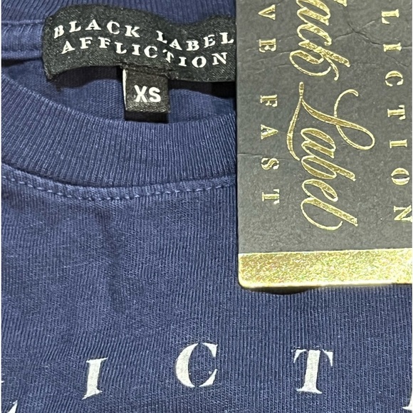 Affliction Women’s Rhinestone T-Shirt - Picture 9 of 10